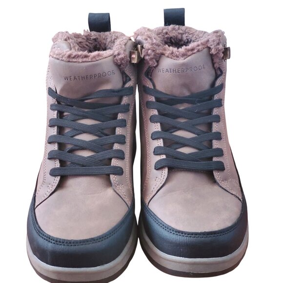 Weatherproof 8 Men Winter Boots Logjam Shearling Lace-up Outdoor Snow Shoes main image 7